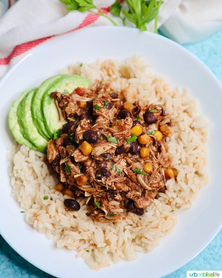 Instant Pot Fiesta Chicken Easy Recipe Urban Bliss Life