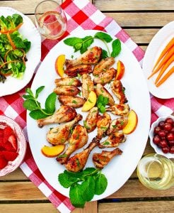 summer food and wine pairings: chicken and wine