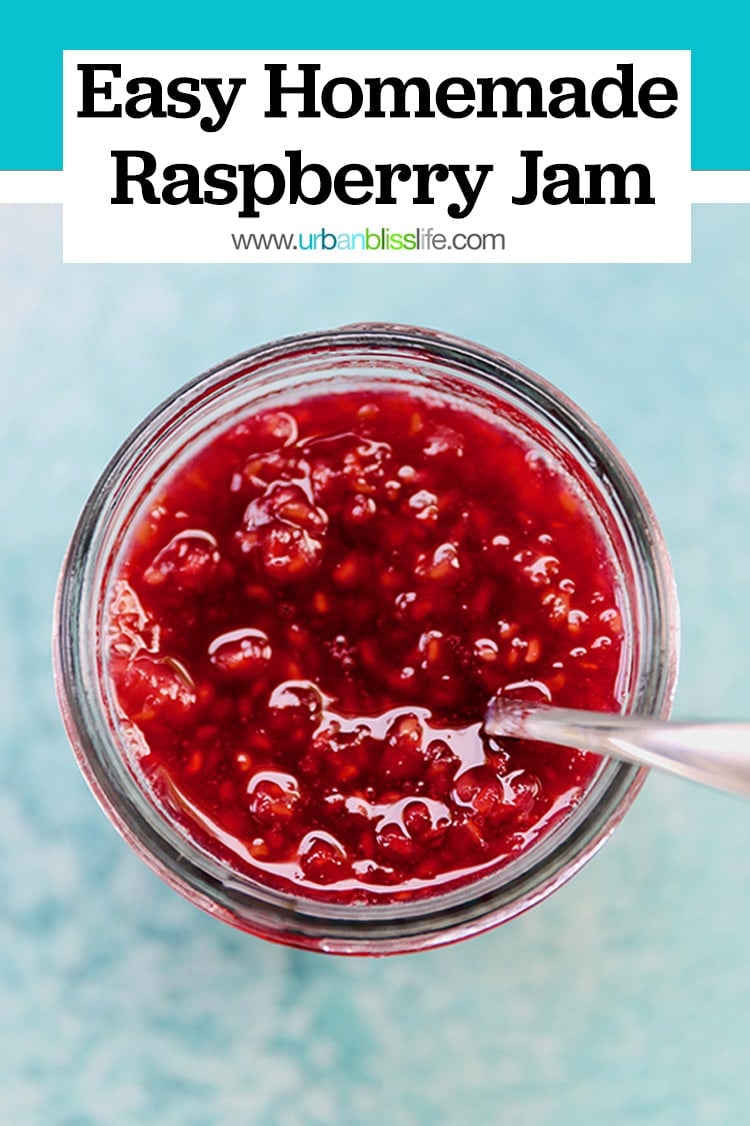 easy homemade raspberry jam recipe