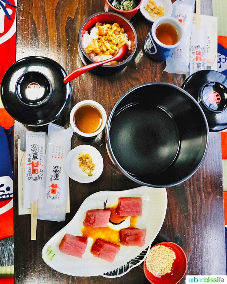 wanko soba side dishes 