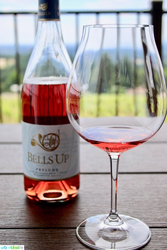 Bells Up Winery Prelude Rosé wine