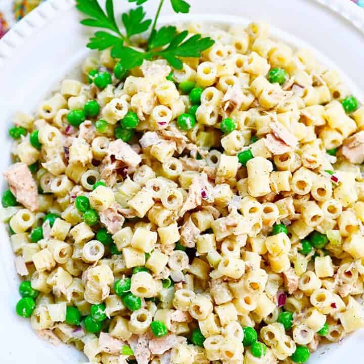 Tuna Pasta Salad Easy Summer Recipe - Urban Bliss Life