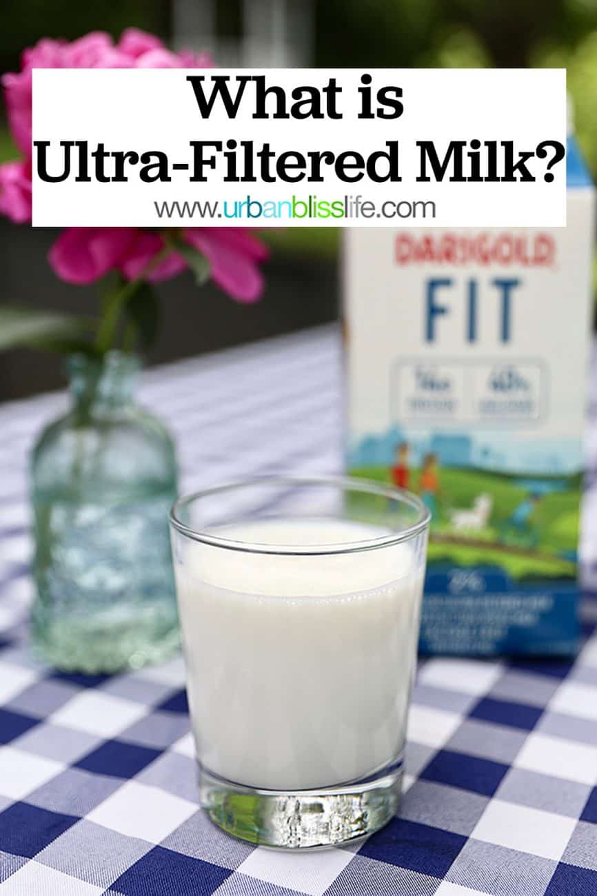 What is ultra-filtered milk? secondary graphic