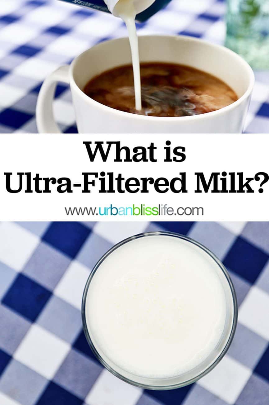 what is ultra-filtered milk? main graphic
