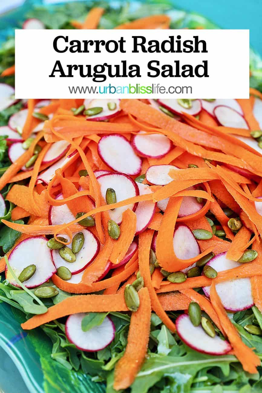 radish carrot salad graphic