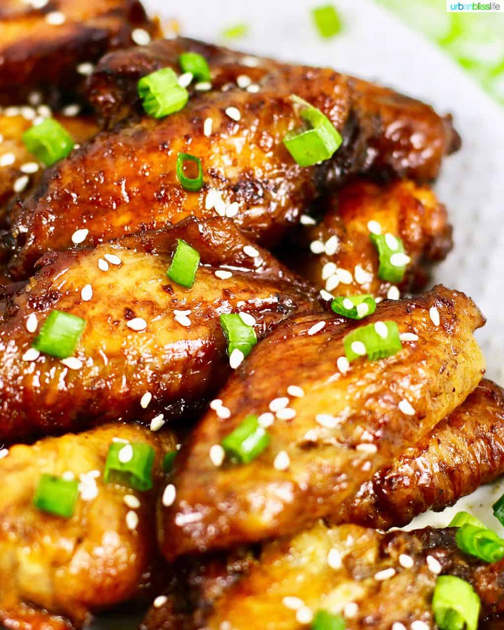 baked teriyaki chicken wings