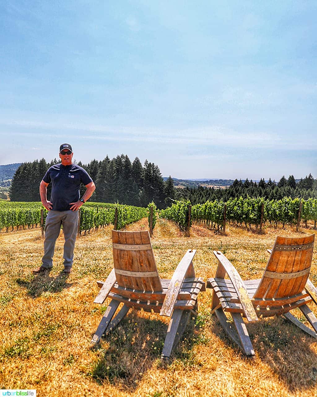 Utopia Vineyard owner Dan Warnshuis