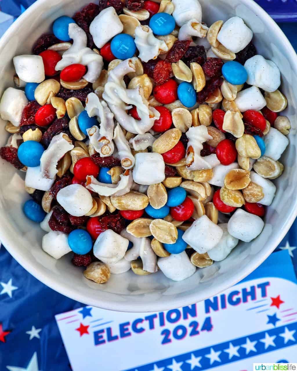 Red, White, and Blue Trail Mix - Urban Bliss Life