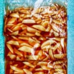 freezer apple pie filling in bags.