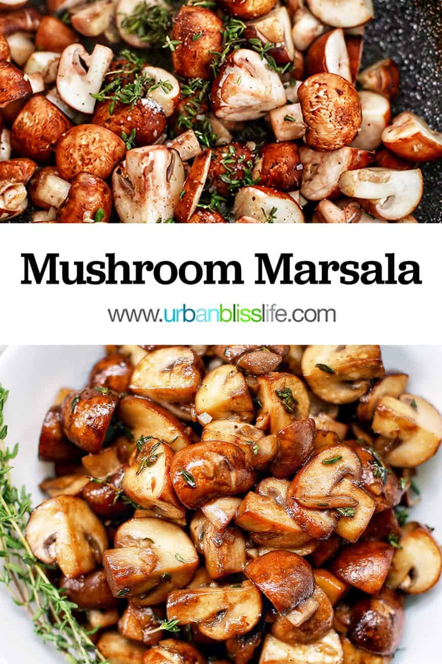 mushroom marsala with title text