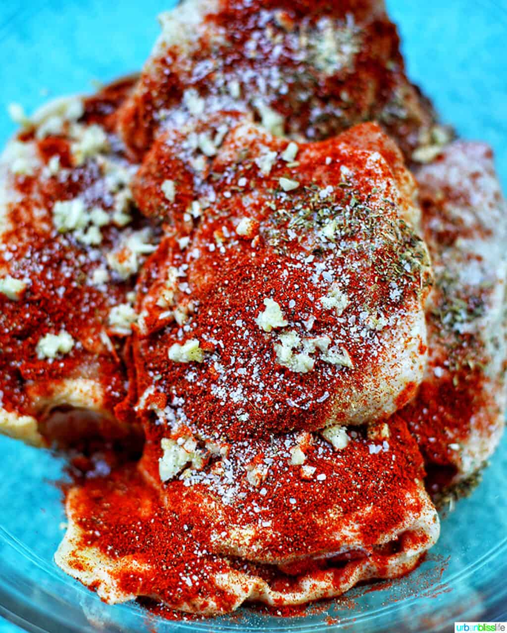 seasoned paprika chicken