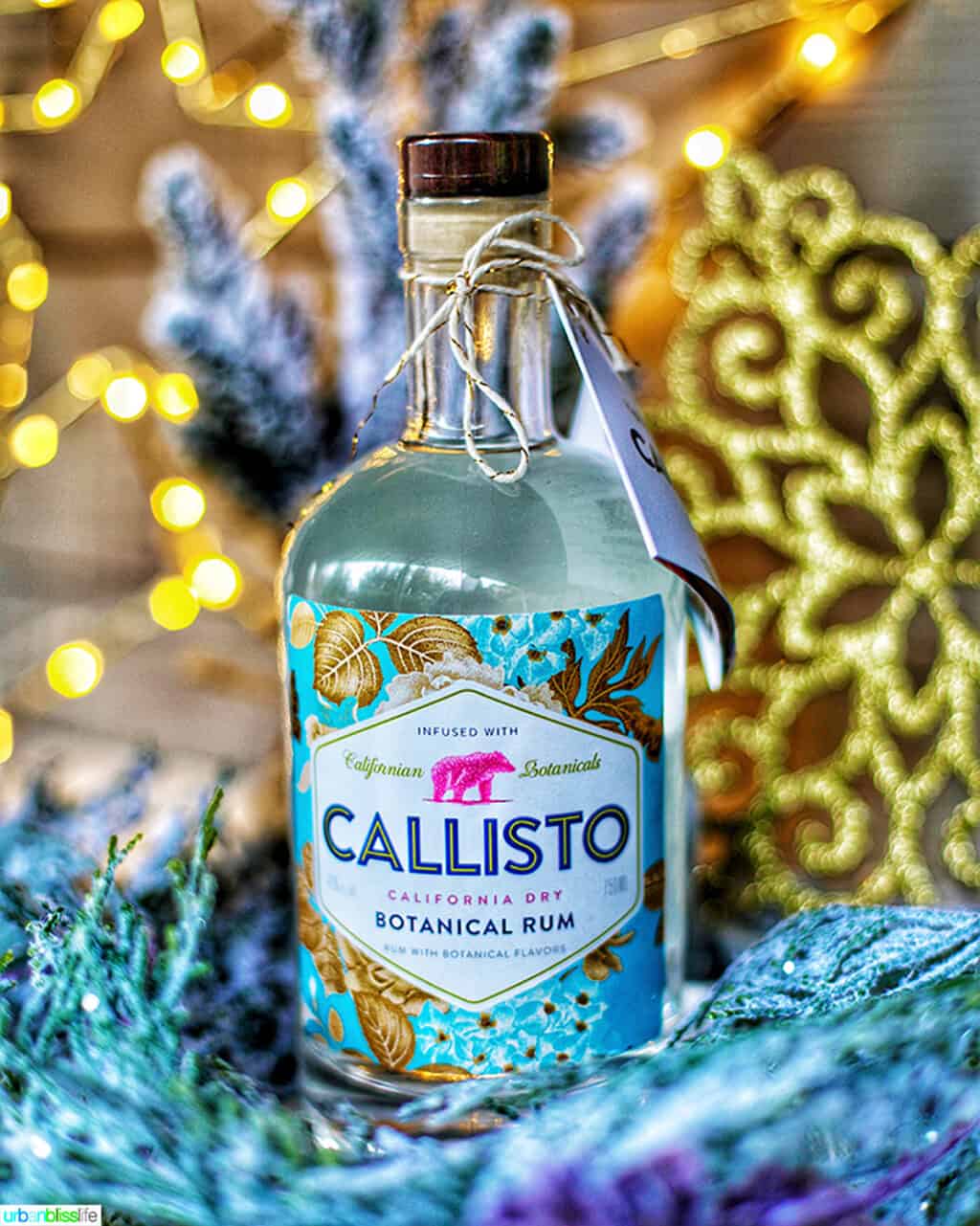 Bottle of Callisto Rum