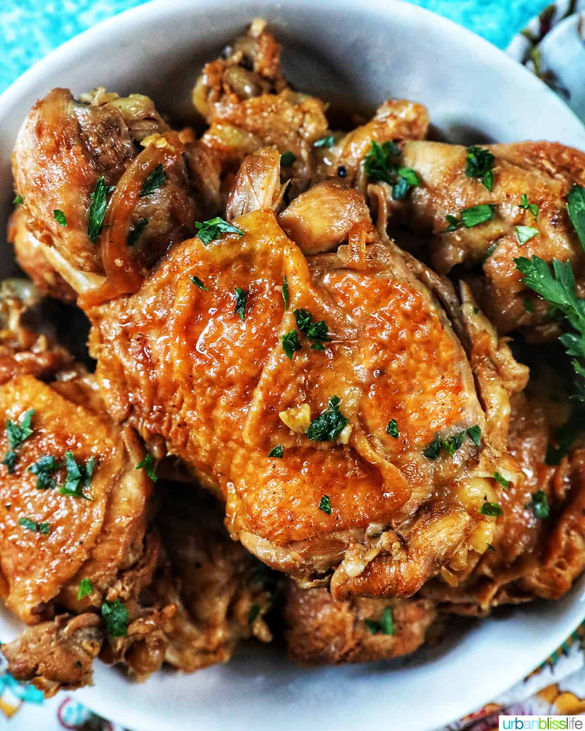 Filipino Chicken Adobo - Instant Pot Recipe | Urban Bliss Life