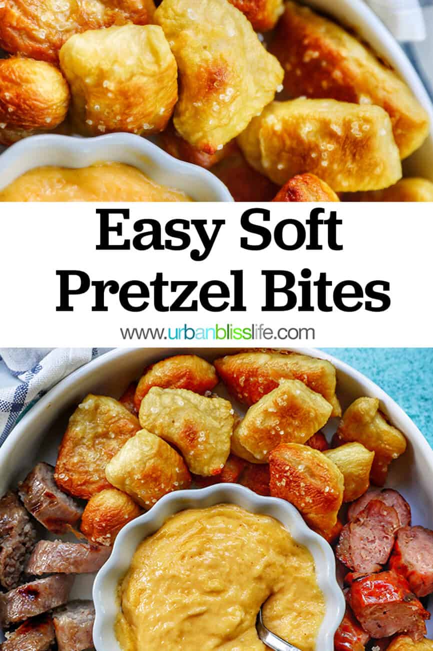 soft pretzel bites with title text