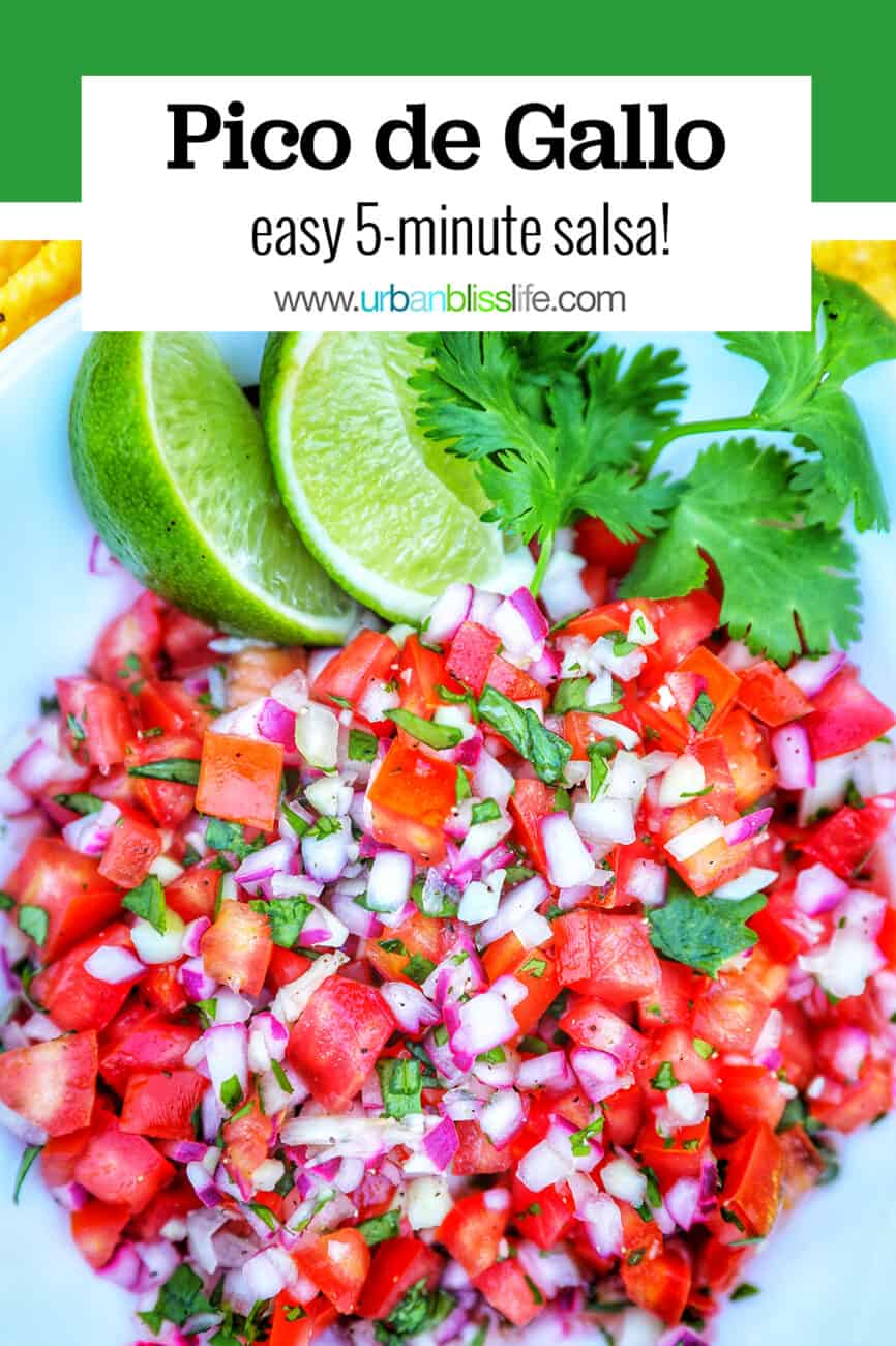 Cómo hacer la salsa pico de gallo - Receta rápida