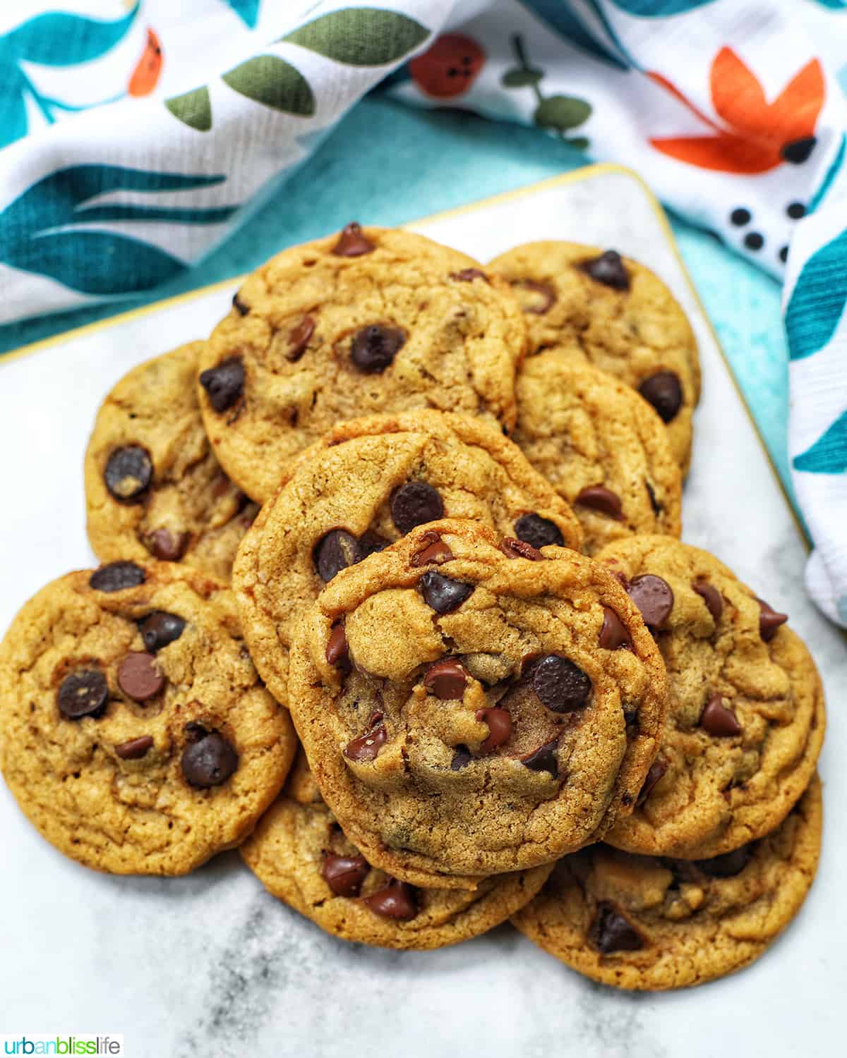 Brown Butter Chocolate Chip Espresso Cookies - Urban Bliss Life