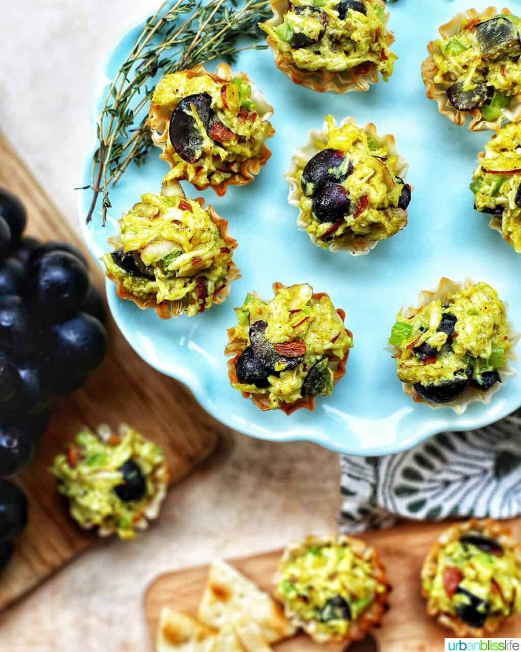 curry chicken salad appetizers