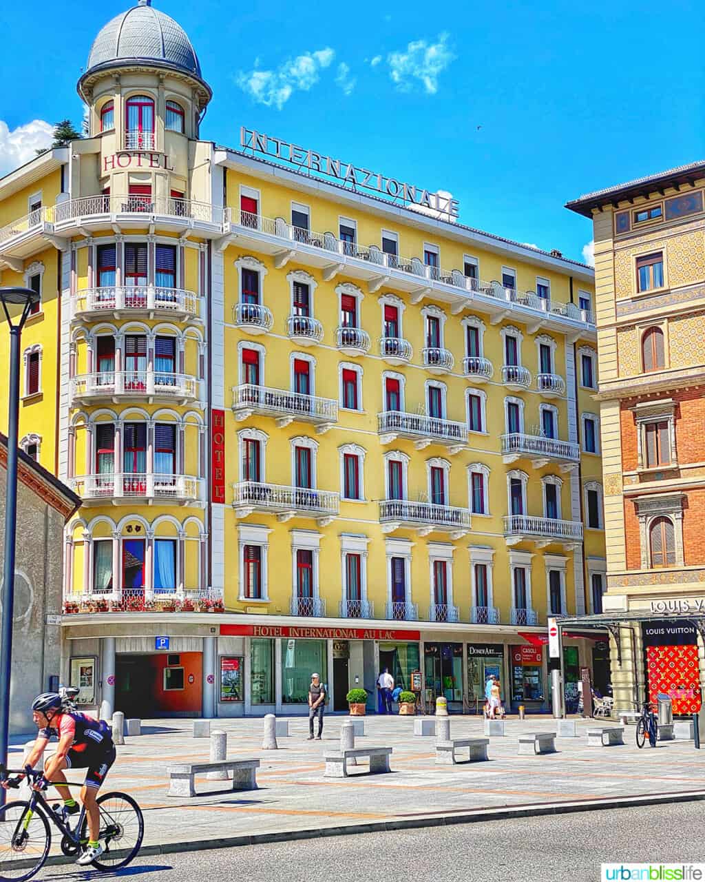 Louis Vuitton Lugano Store in Lugano, Switzerland