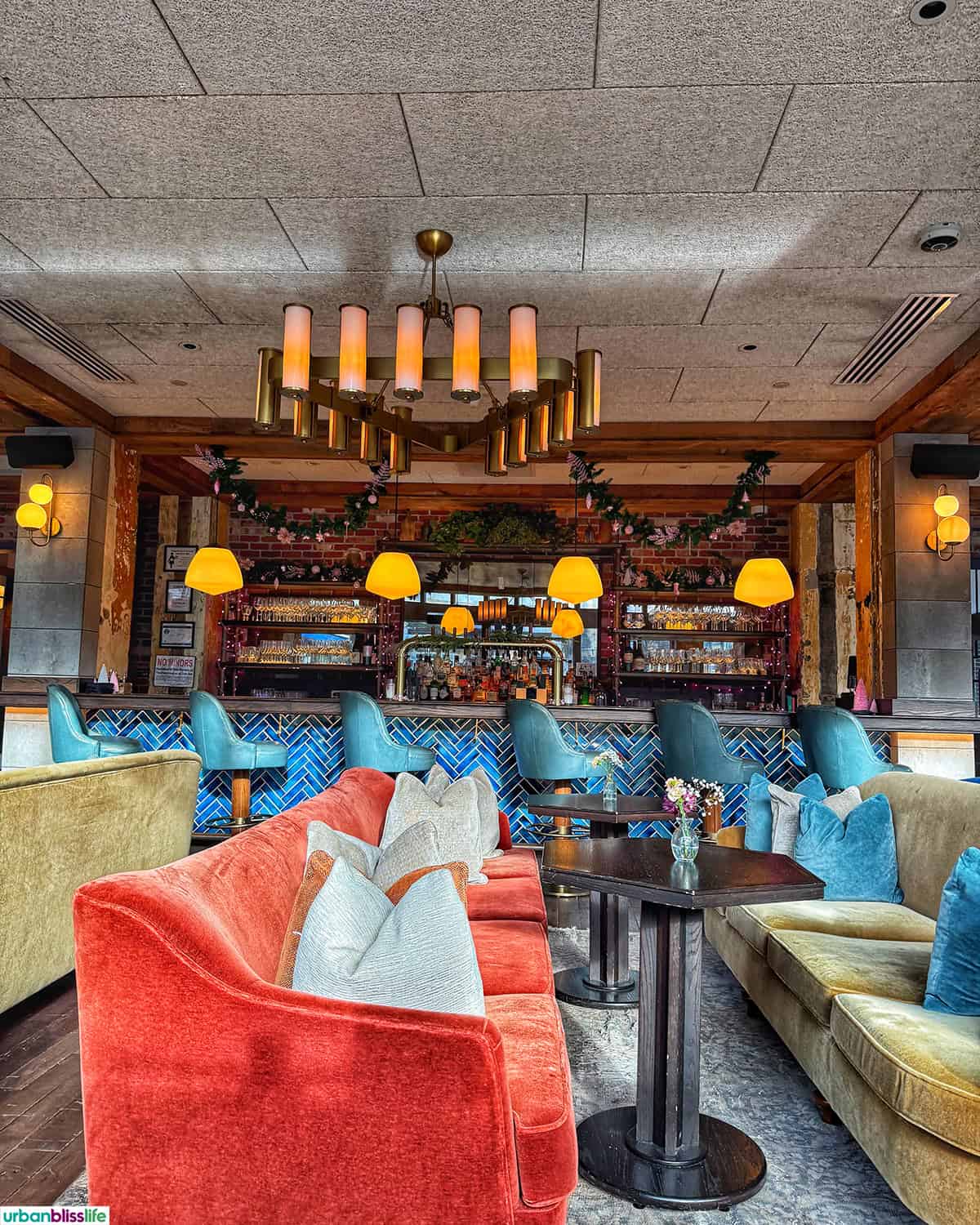 interior of Pamana Filipino restaurant in Portland, Oregon