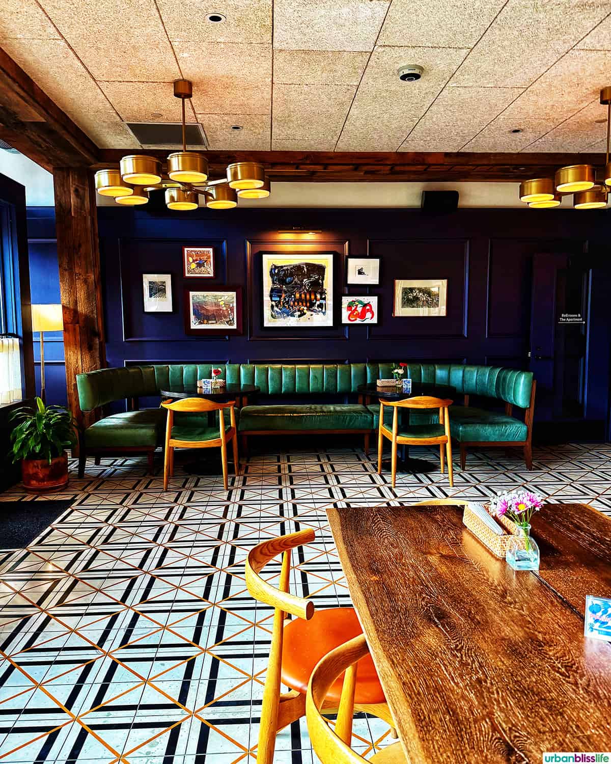 interior of Pamana Filipino restaurant in Portland, Oregon