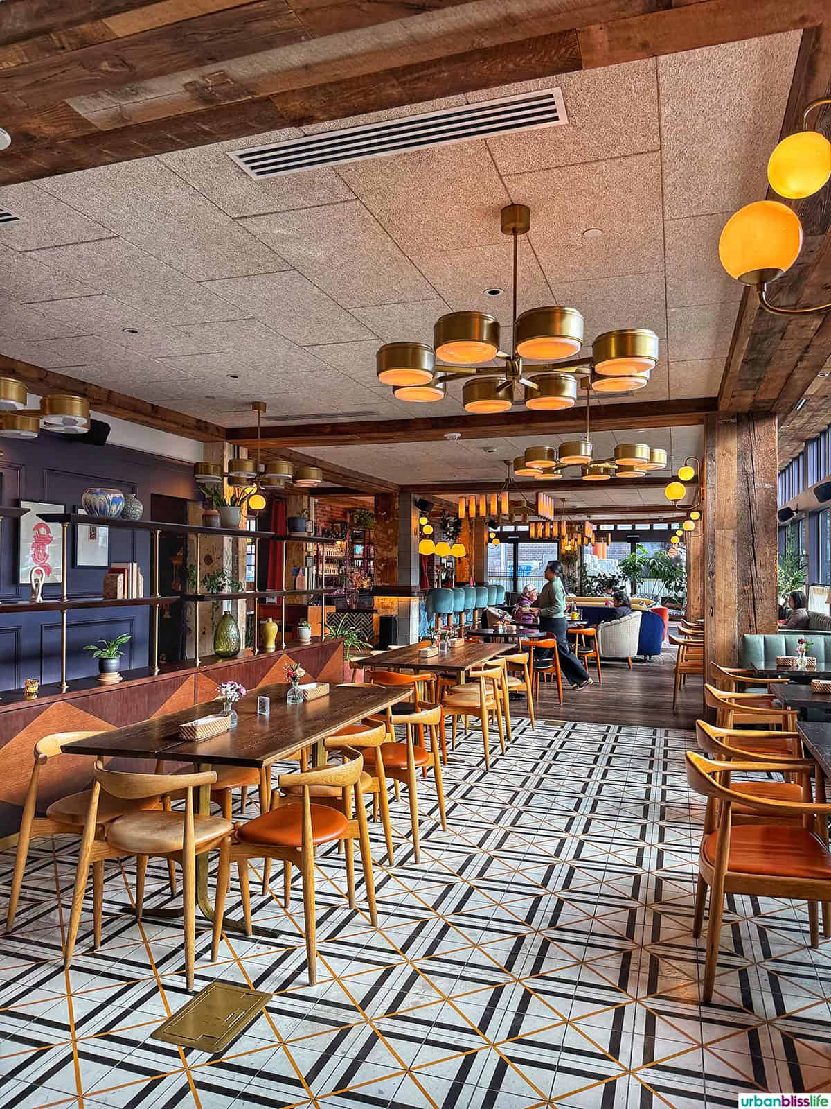 interior of Pamana Filipino restaurant in Portland, Oregon