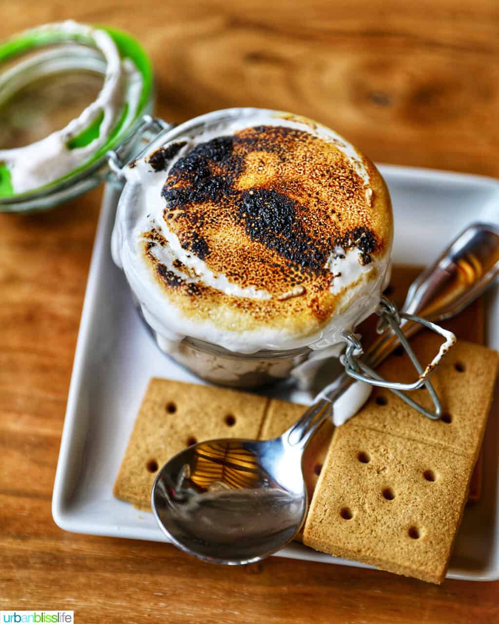 s'mores dessert at Gran Moraine Winery