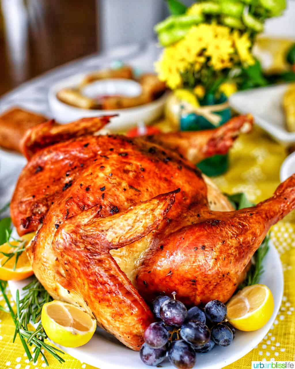 Thanksgiving turkey table