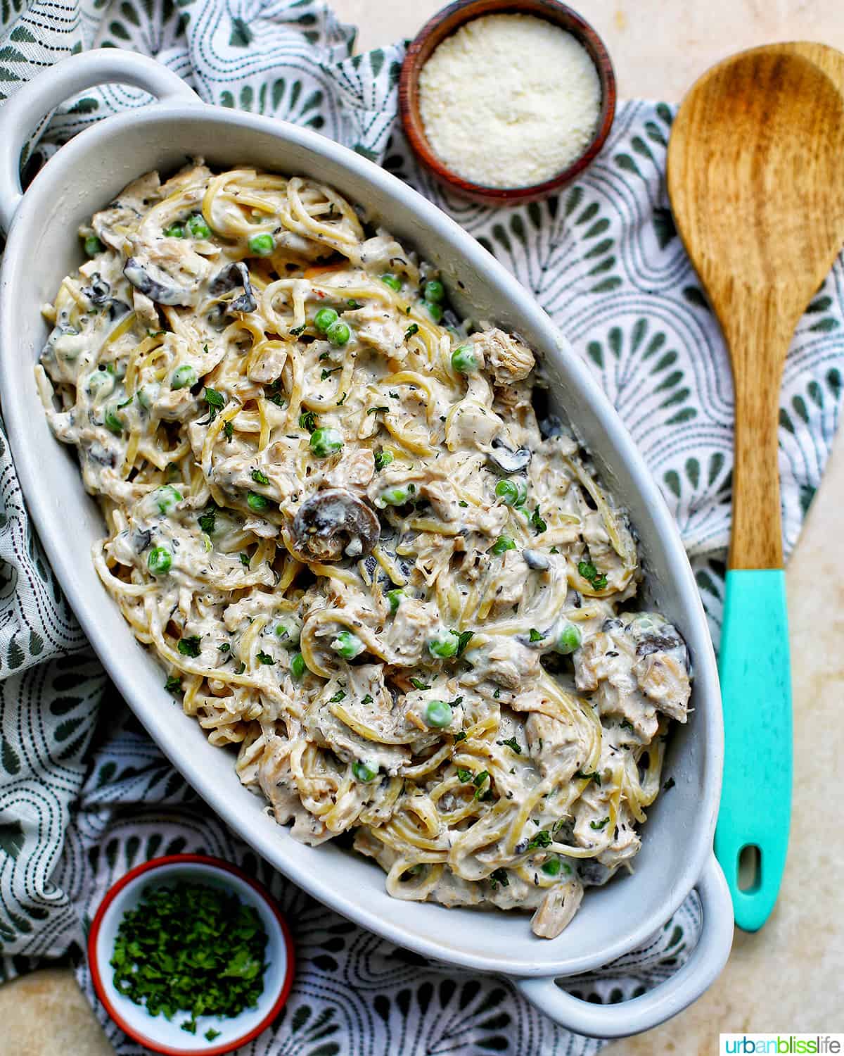 Crockpot Turkey Tetrazzini