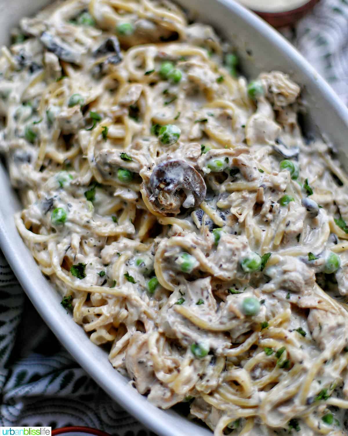 Slow Cooker Leftover Turkey Tetrazzini