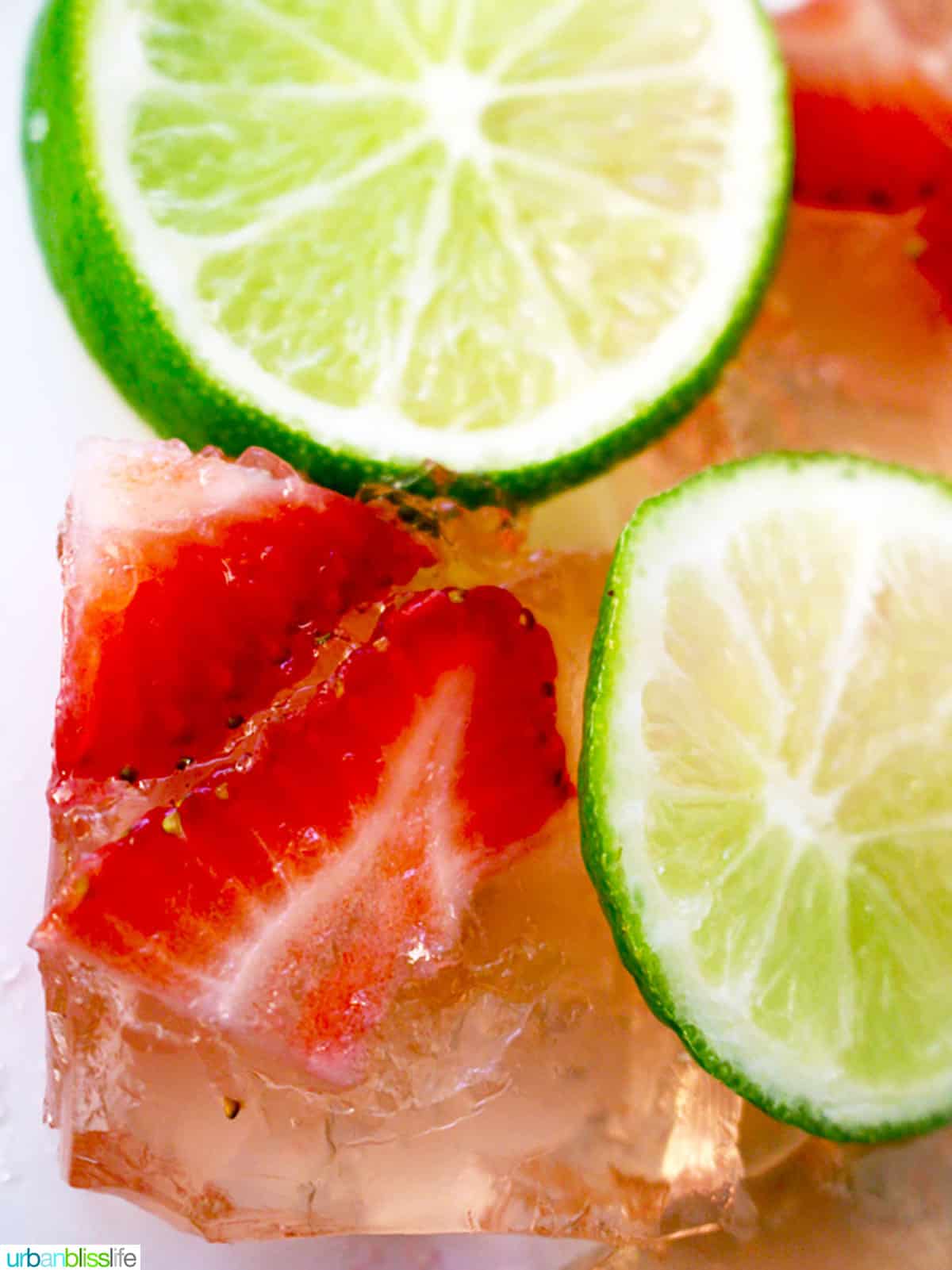 Rosé Strawberry Lime Jello Shots