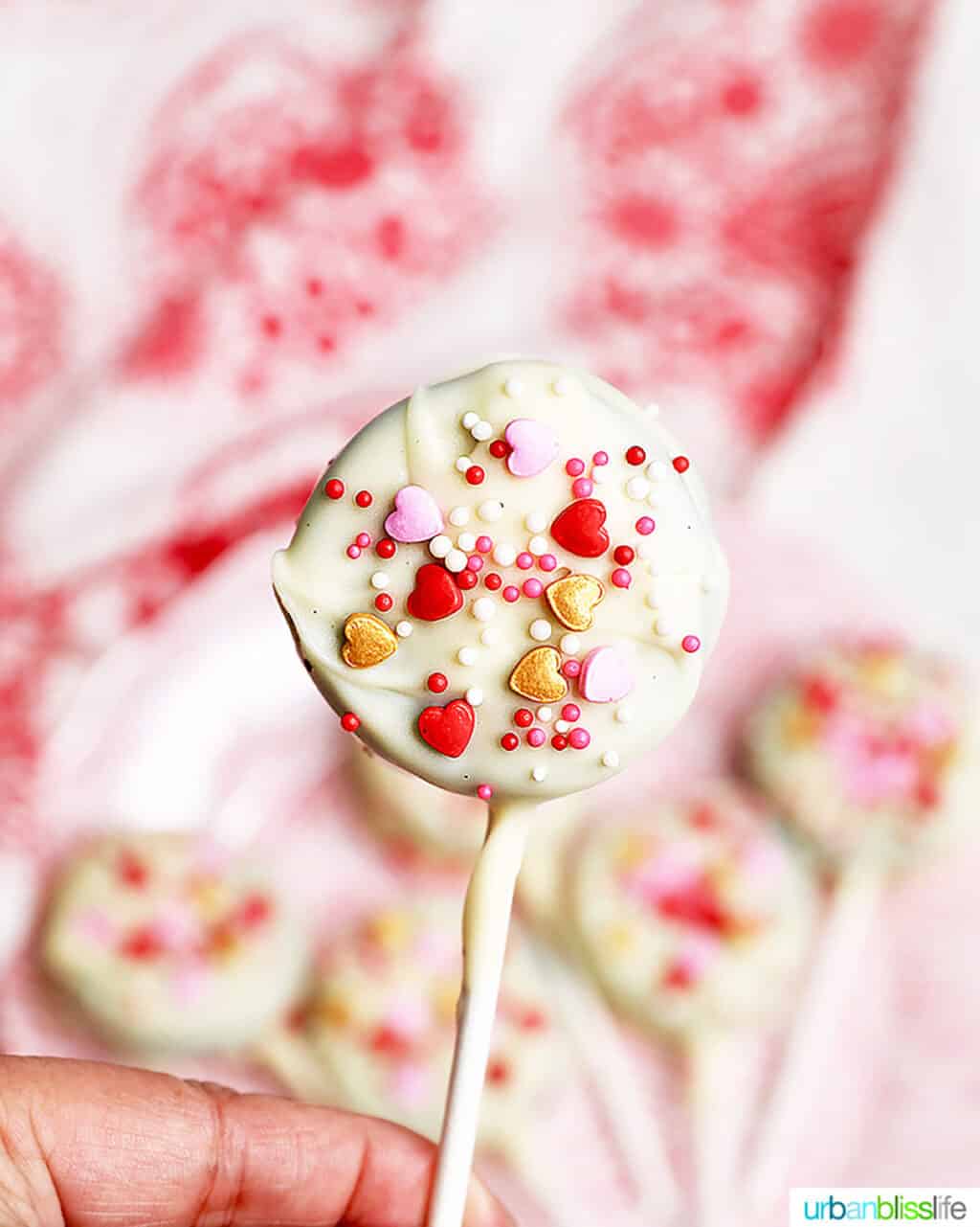 Valentine's Day OREO pop