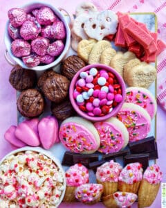 Valentine's Day Dessert Board