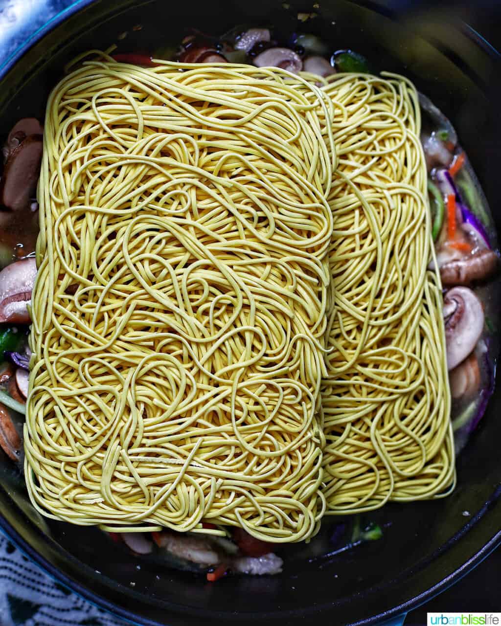 yakisoba pancit noodles