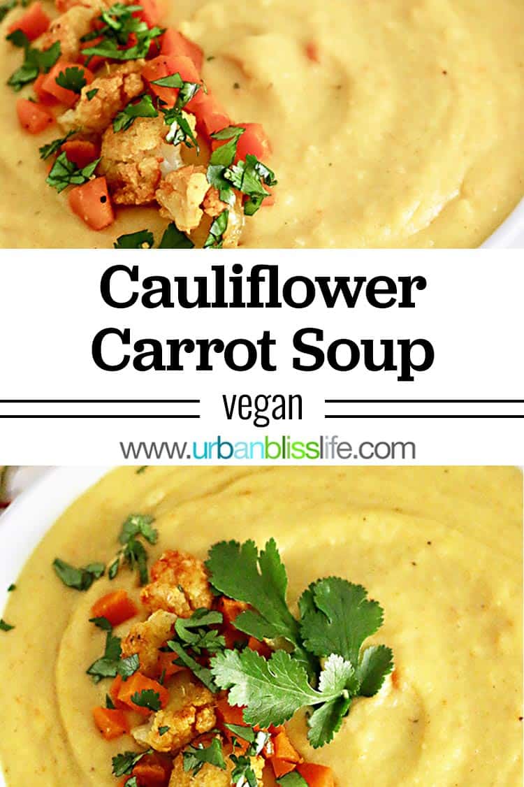 cauliflower carrot soup