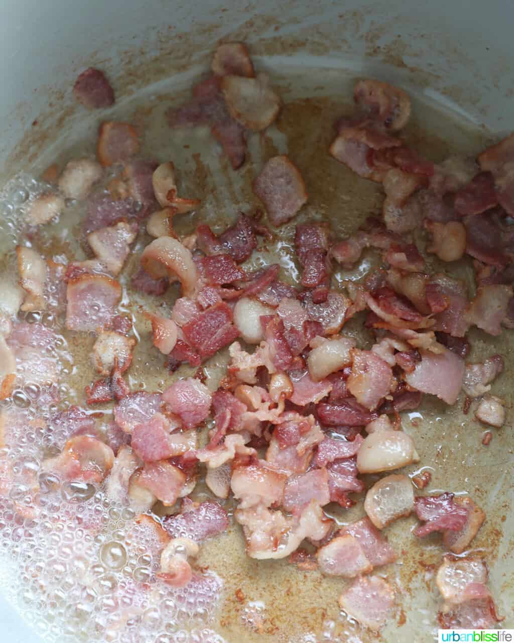 cooking bacon in the Ninja Foodi
