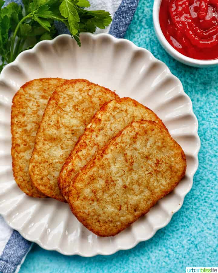 Air Fryer Hash Brown Patties - Urban Bliss Life