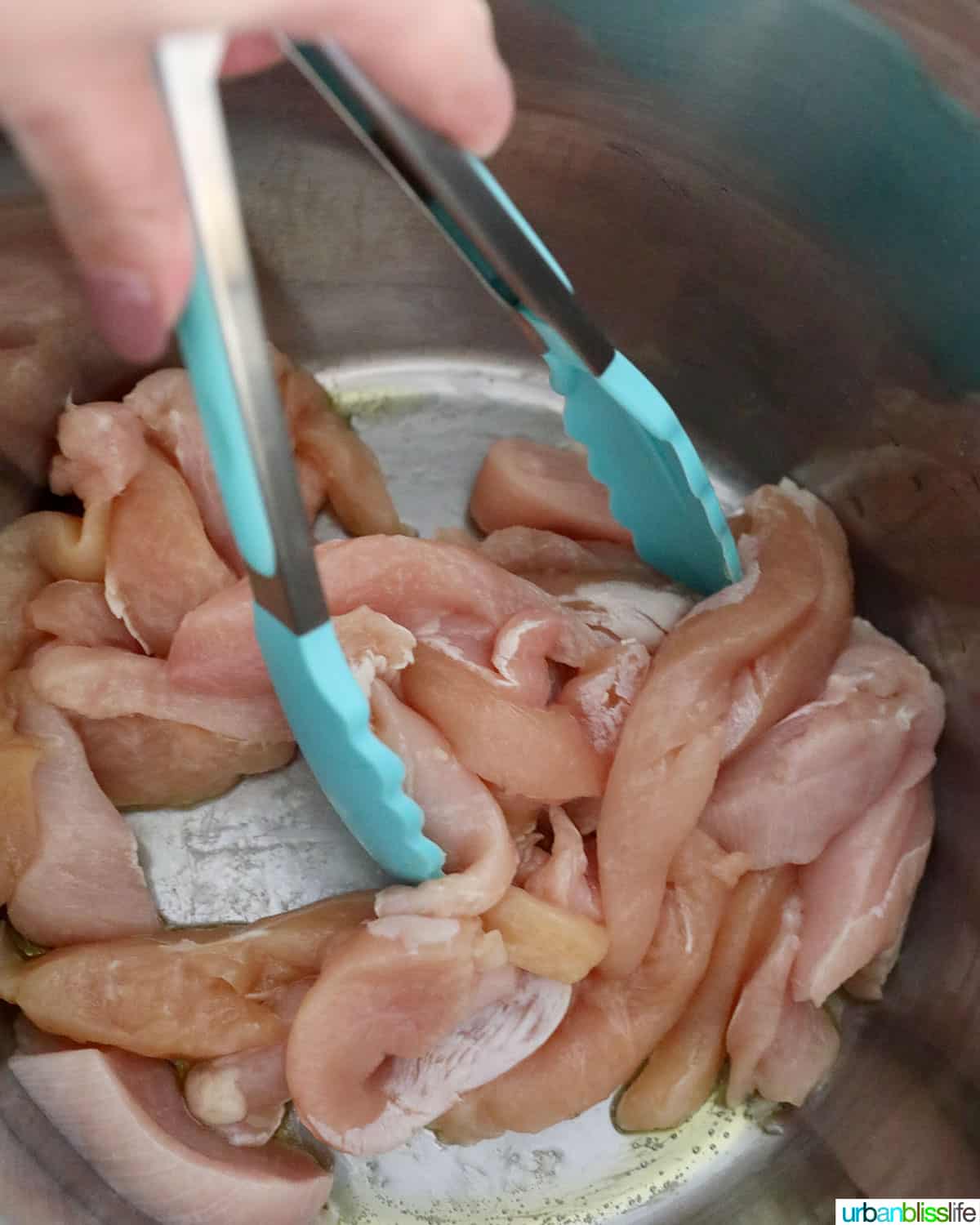 sauteing chicken in the instant pot