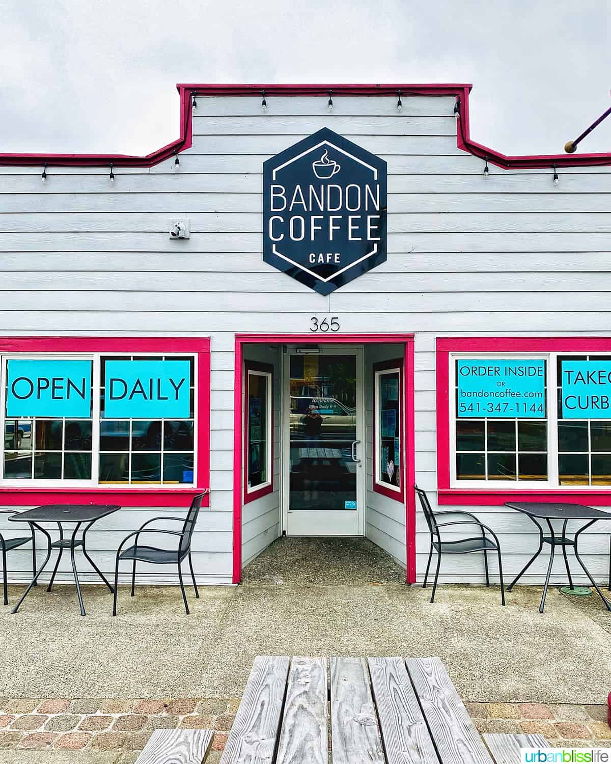 bandon coffee cafe in bandon, oregon