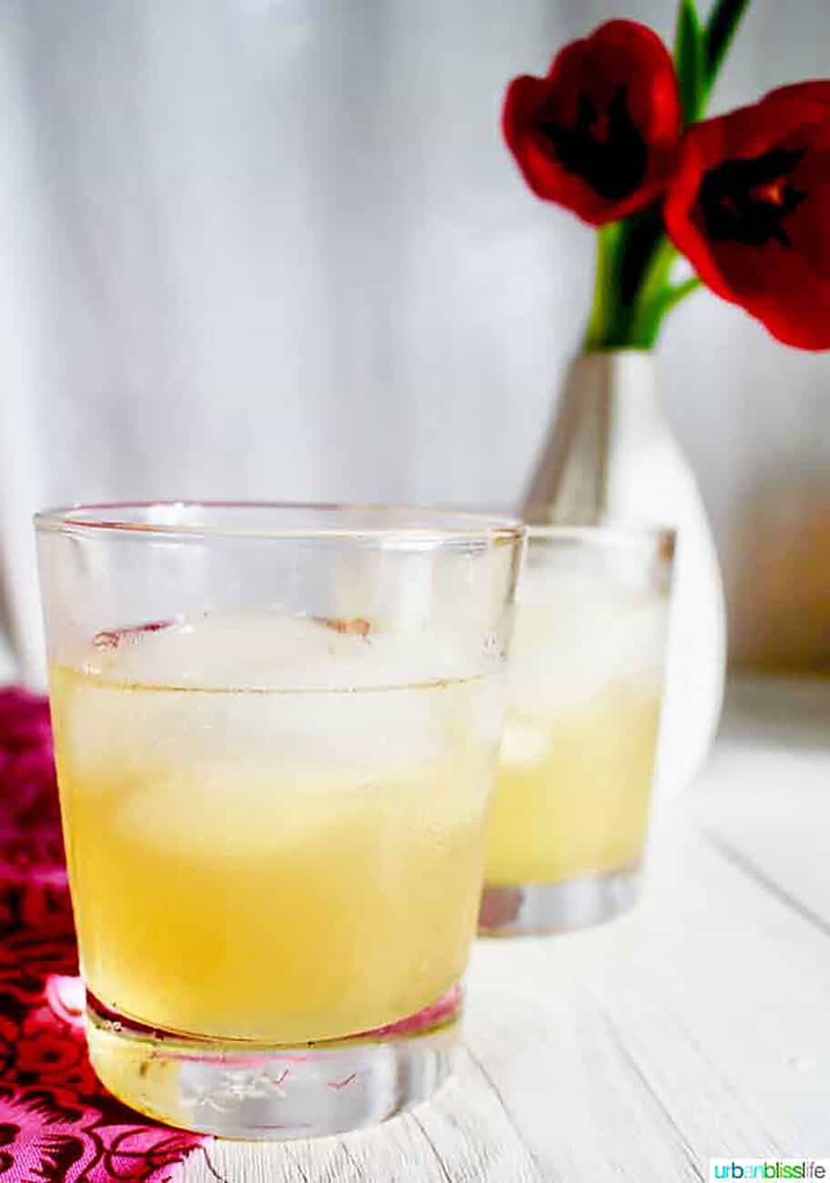 bourbon lemon cocktail