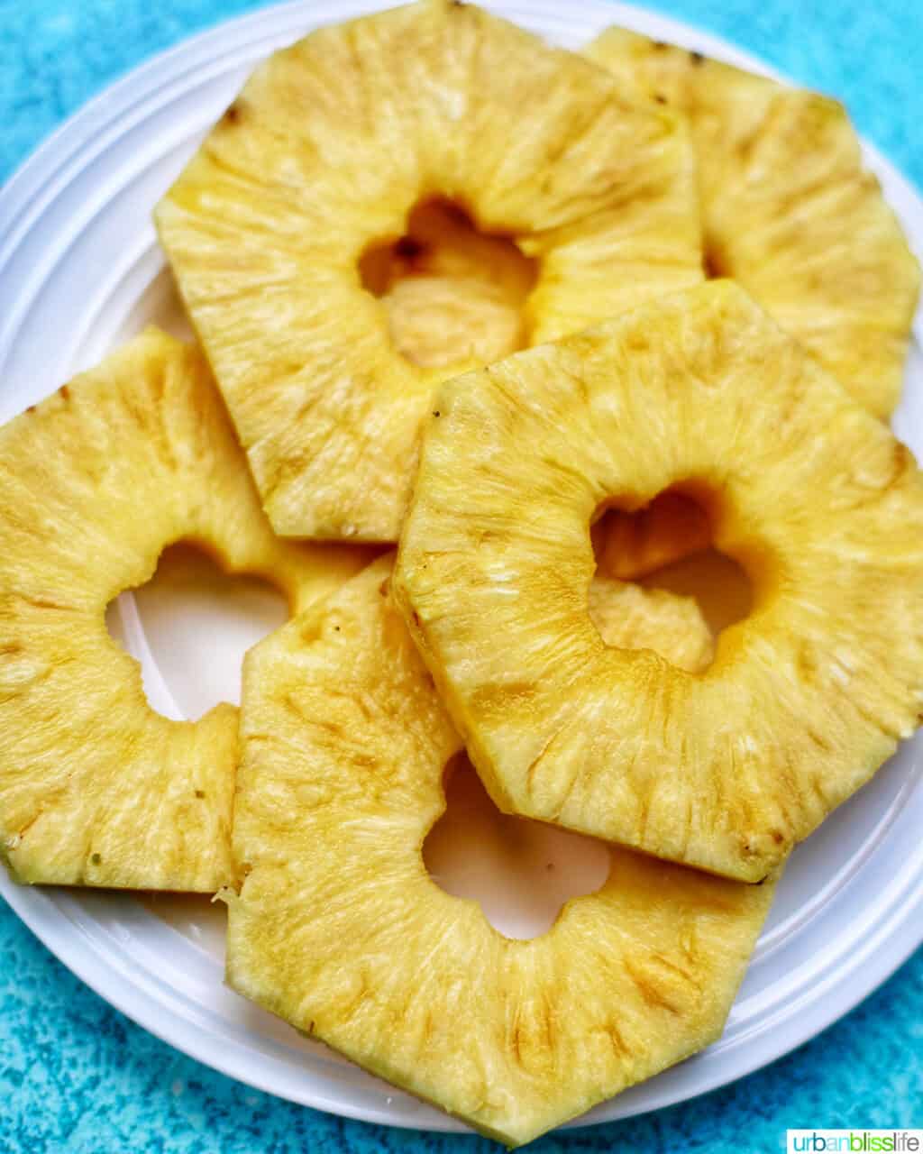 slices of pineapple