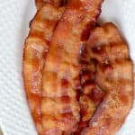 crispy bacon slices