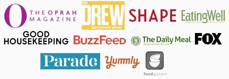 logos of media outlets that have featured urban bliss life.