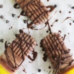 dairy-free vegan peanut butter chocolate popsicles