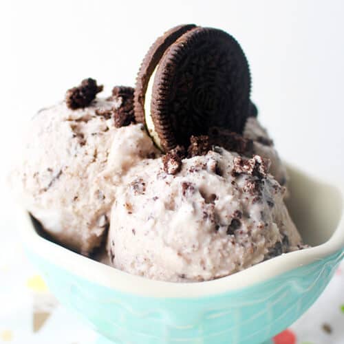 Cookies and Cream Ice Cream (Dairy-Free, Vegan) - Urban Bliss Life