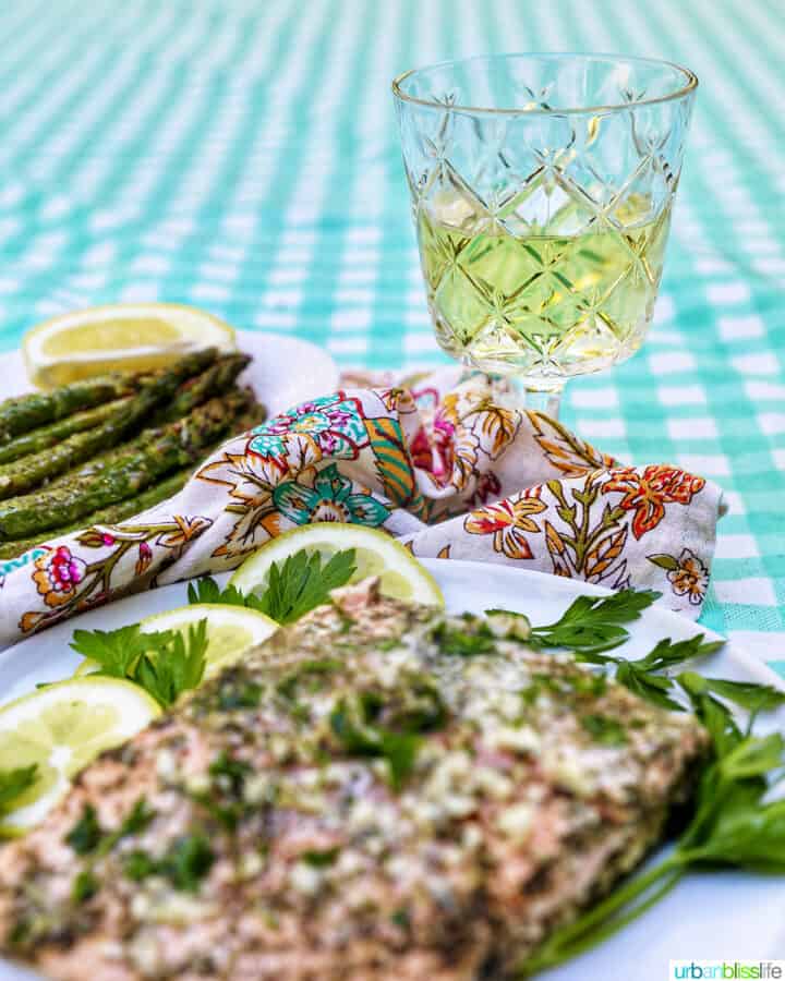 Grilled Salmon with Lemon and Herbs | Urban Bliss Life