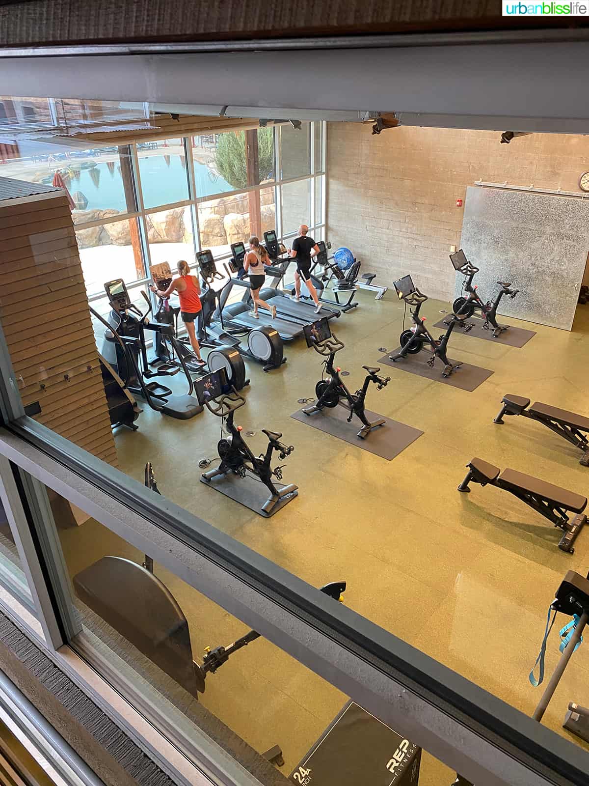 fitness center at brasada ranch