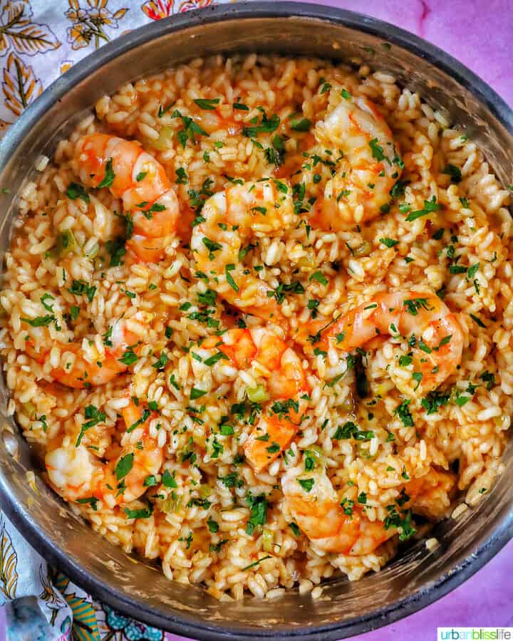 Risotto with Prawns - Urban Bliss Life