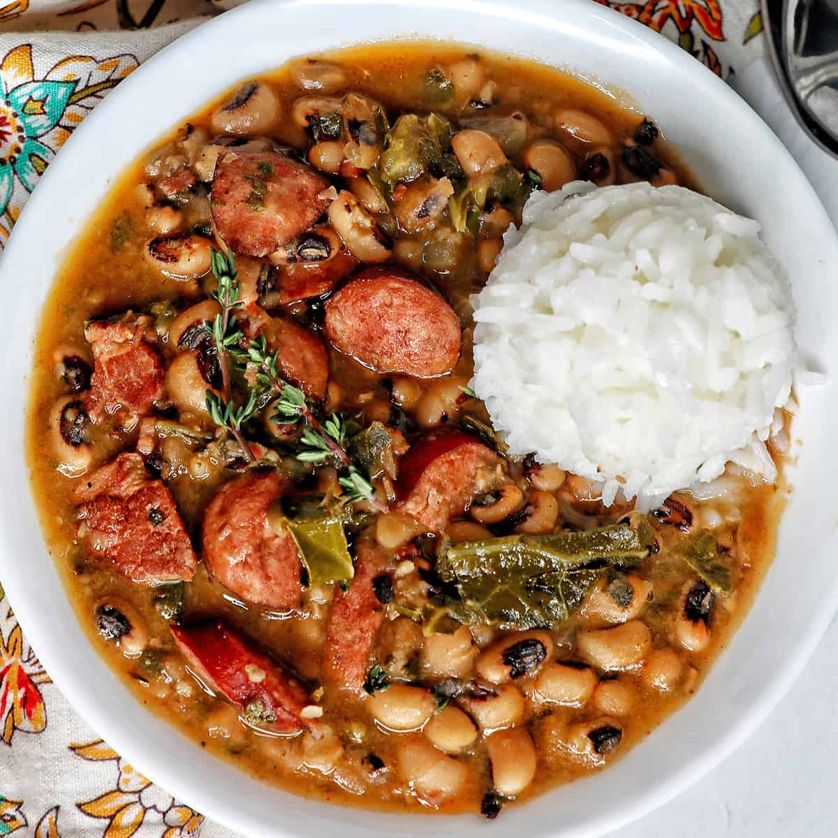 Instant pot hoppin john best sale with sausage