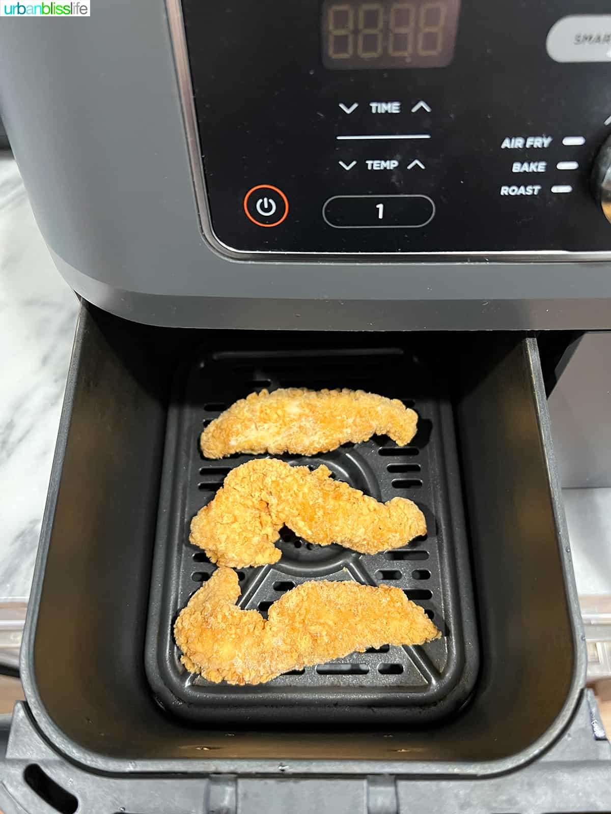 frozen chicken tenders in air fryer basket