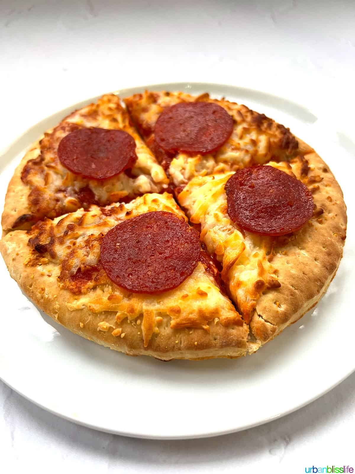 Air Fryer Deep-Dish Pepperoni Pizza Recipe 